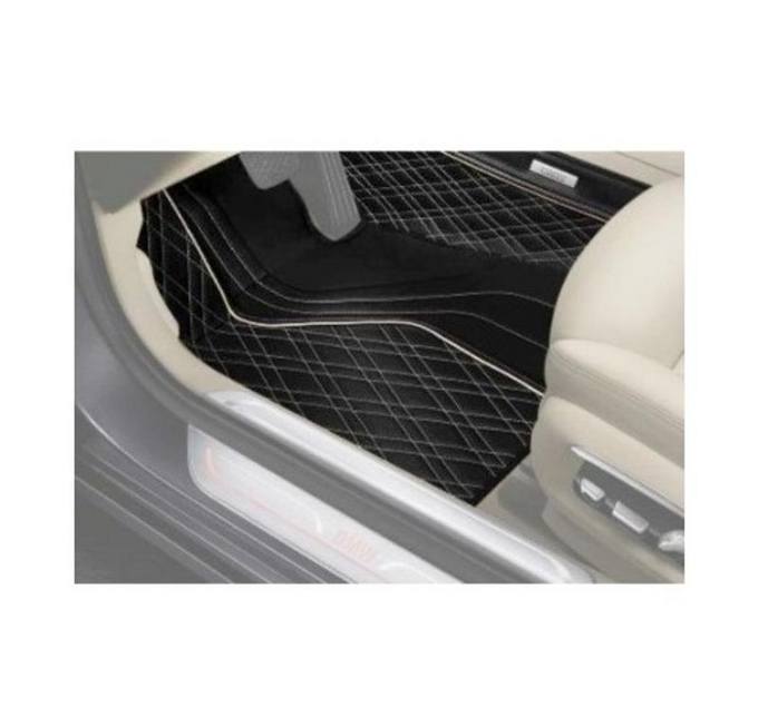 BMW Floor Mat Set - Front and Rear (Black / Anthrazit - Carpeted)